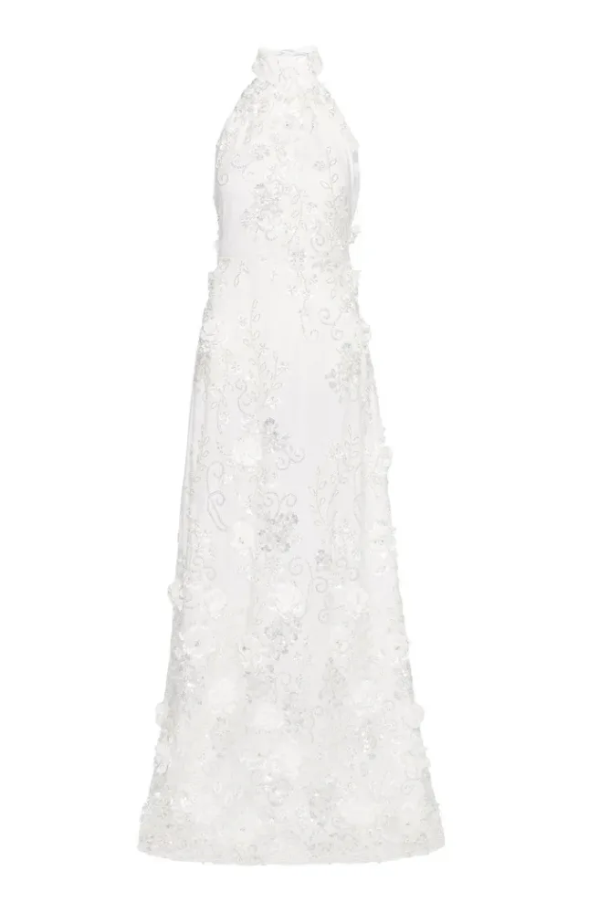 Lupita Maxi Dress - White Lace
