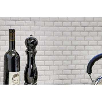 MOSAIKK BRICK BOND DIAMOND HVIT BLANK 4.8X2.3CM 5MM MOSAIKK BRICK BOND DIAMOND HVIT BLANK 4.8X2.3CM 5MM