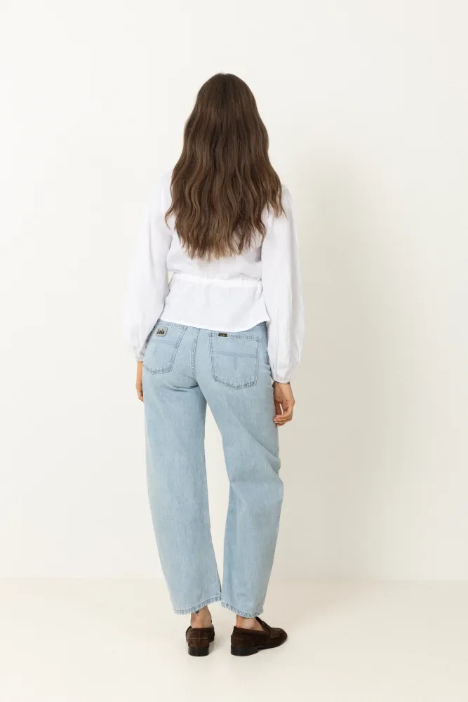 Camille Linen Shirt - White - Bilde 3