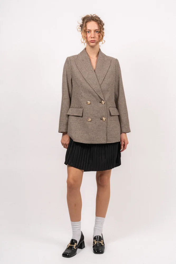 Ellie Blazer - Brown - Bilde 3