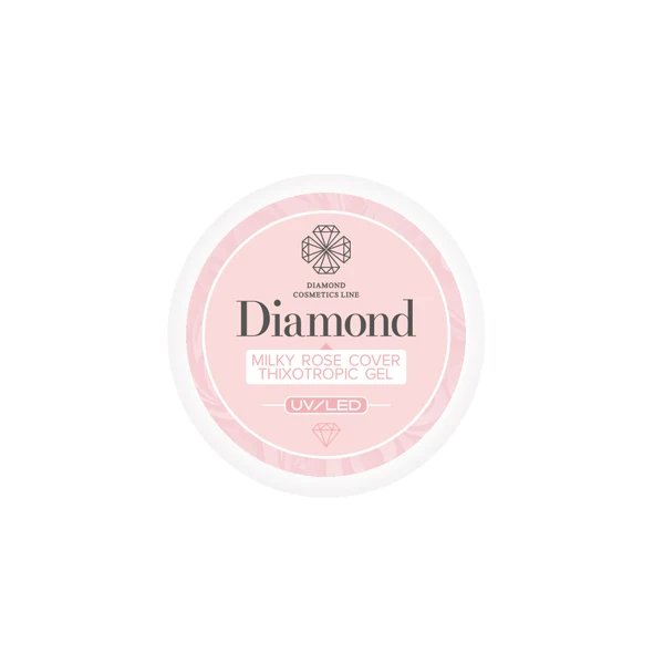 UV/LED MILKY ROSE COVER THIXOTROPIC GEL 30 ML / 50 ML - Bilde 2