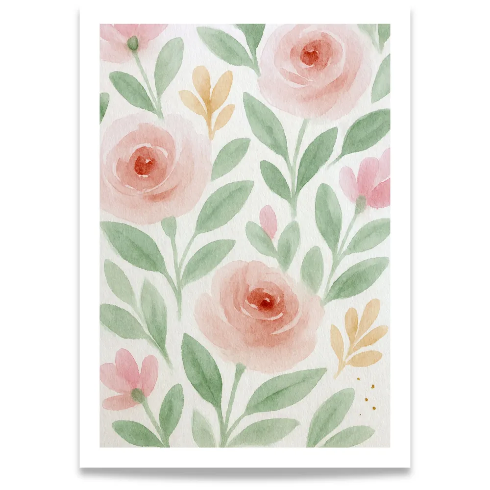 Spring Bloom – Blush Garden plakat