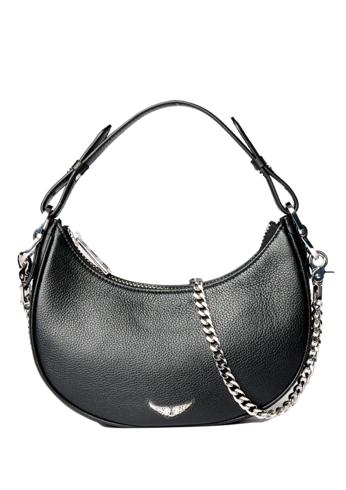 Moonrock Grained Leather - Noir