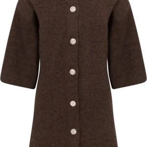 Oliviaic Knit Dress – Dark Brown
