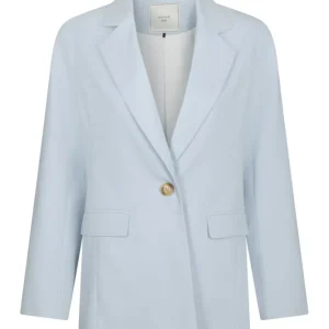 Jarmon Linen Blazer – Light Blue