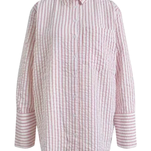 Bibi Crepe Shirt – Berry