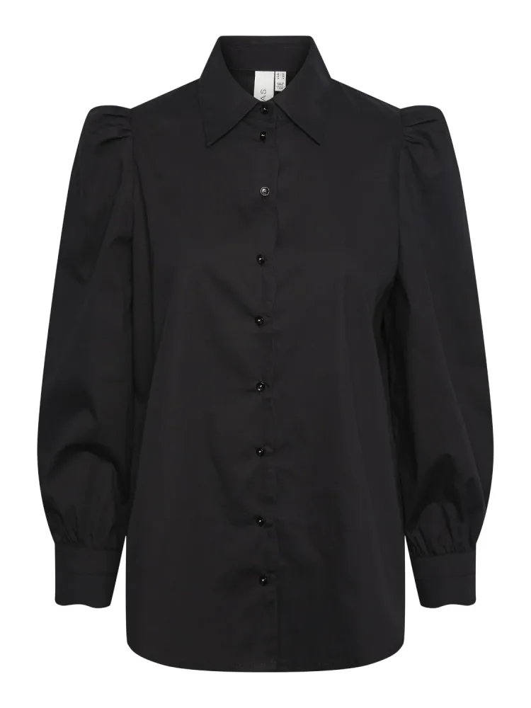 Yascrispa LS Shirt - Black