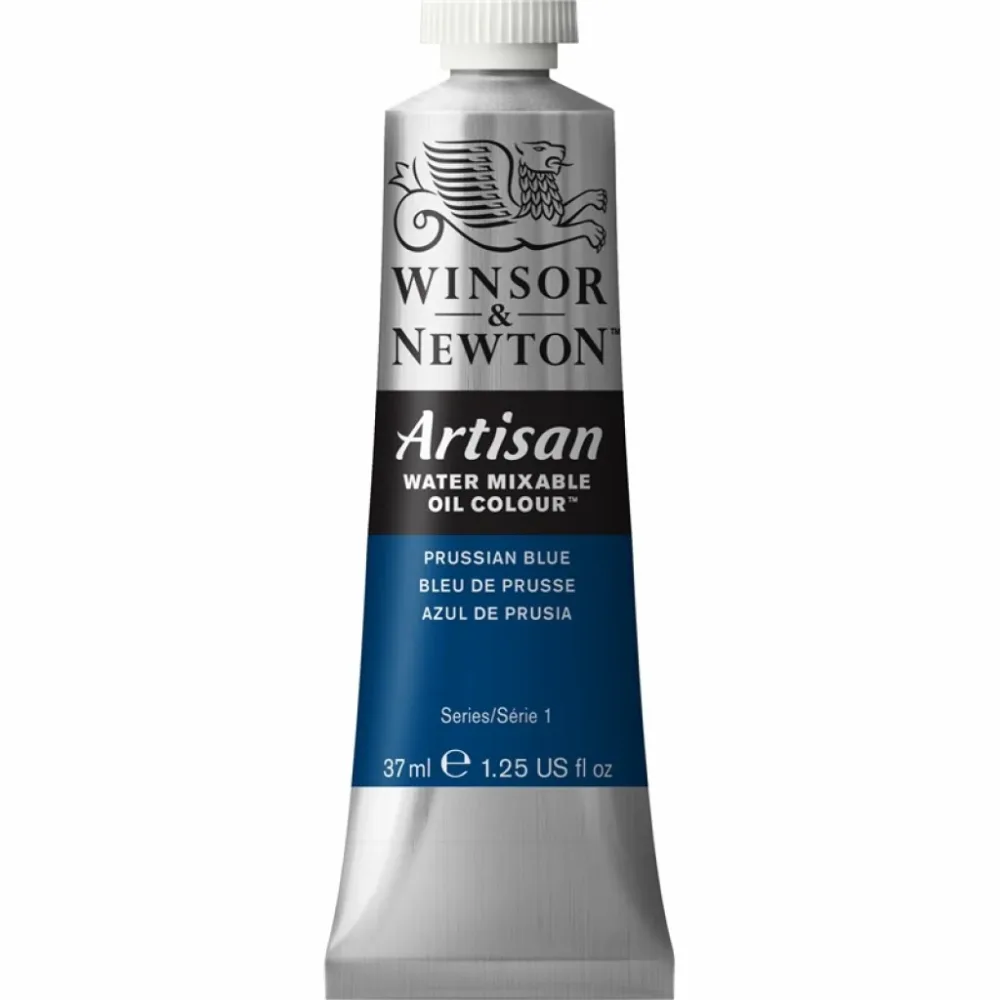 W&N – Artisan Water Mixable Oil 37ml – 538 Prussian Blue