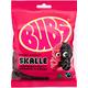 BUBS Hallon/Lakritsskalle Gele 90g 16stk BUBS Hallon/Lakritsskalle Gele 90g 16stk