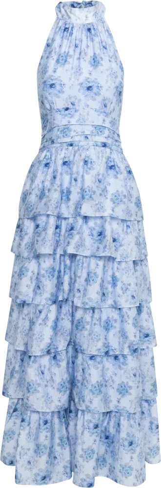 Ingalu Maxi Dress - Blue - Bilde 3