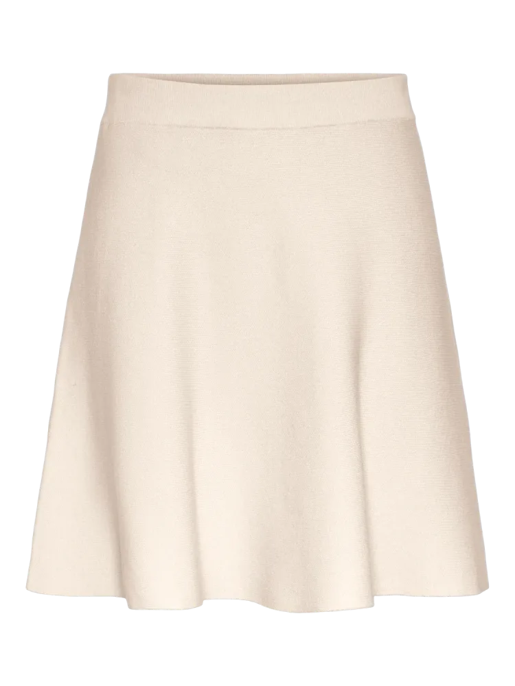 Yasfonny HW Knit Skirt S. - Birch
