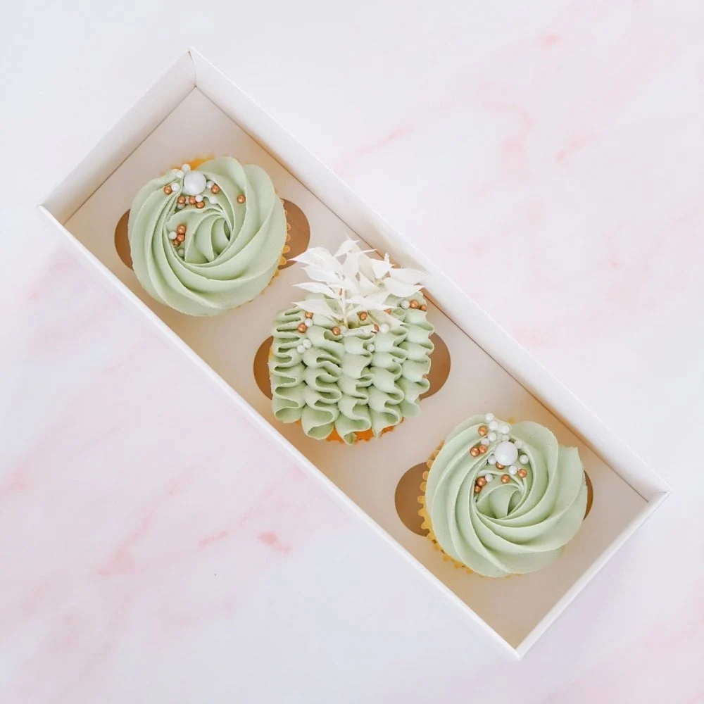 Cupcake Boks 3 -Hvit- pk/2 - Bilde 2
