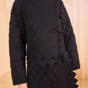 Zofia Quilted Jacket – Noir
