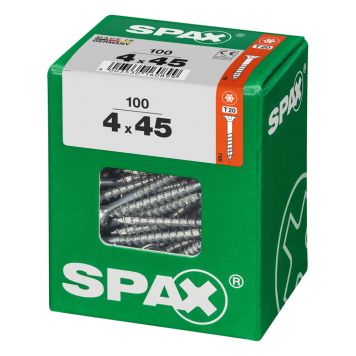 TRESKRUE SPAX TFT 4X45MM 100SK/PK TRESKRUE SPAX TFT 4X45MM 100SK/PK
