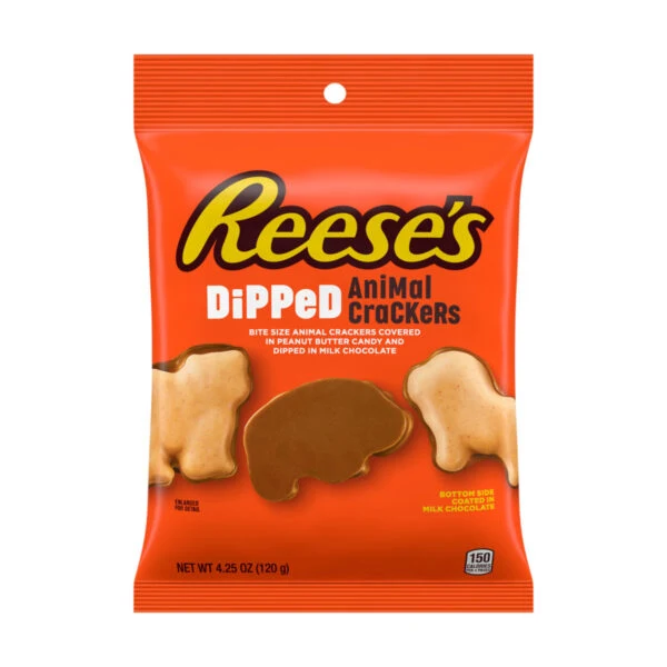 Reese's Dipped Animal Crackers Peg Bag 120g