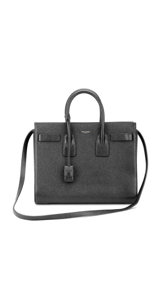 Saint Laurent Sac De Jour Shoulder Bag - Black