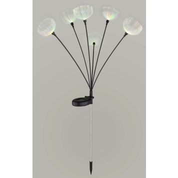 SPYDLAMPER GLOBO SOLCELLE FJÆR 6L FLERFARGER