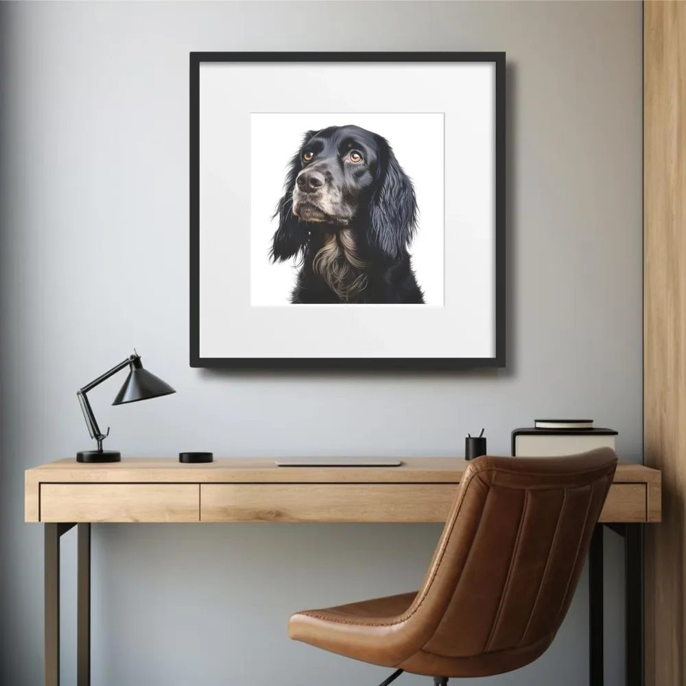 ELEGANT COCKER SPANIEL - PLAKAT - Bilde 3