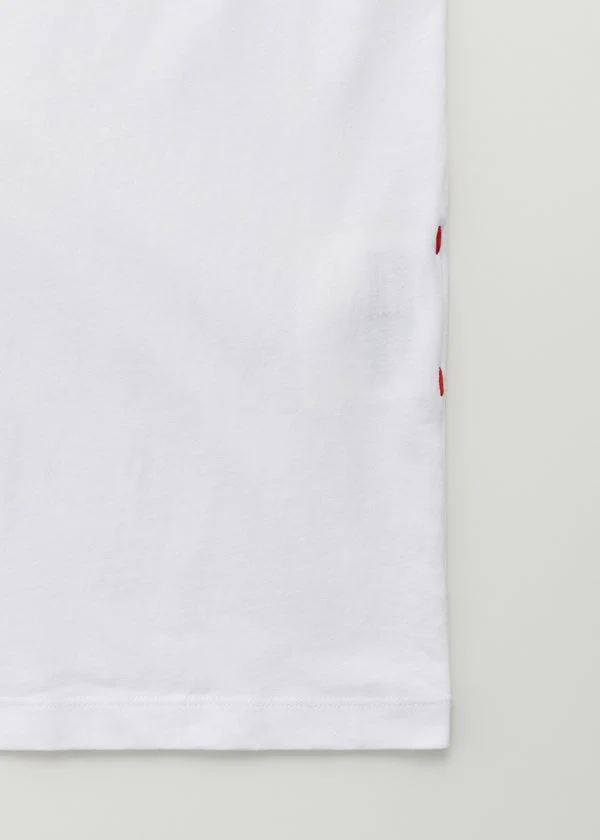 AIAYU - Classic Circular Tee - White - Bilde 2