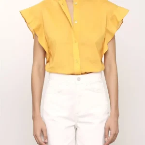 VANESSA BRUNO – Gifty Blouse – Safran