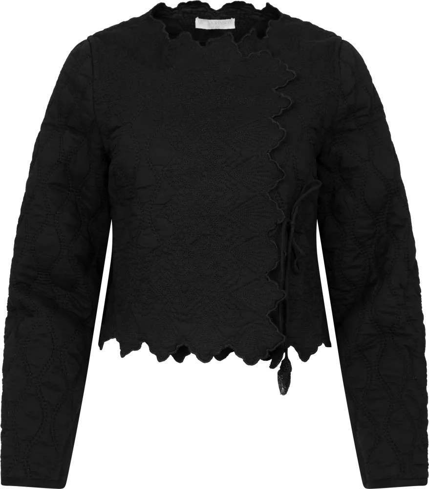 Zofia Quilted Jacket - Noir - Bilde 2