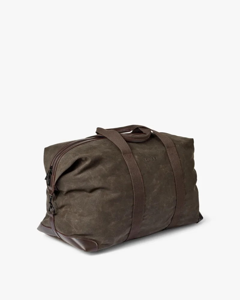 Day Waxed Cotton Holdall Bag - Tarmac - Bilde 3