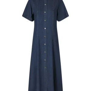 Balli Denim Dress – Dark Blue