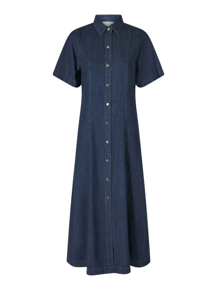 Balli Denim Dress - Dark Blue