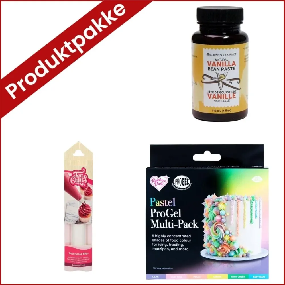 Produktpakke til Sitron og Vaniljekake