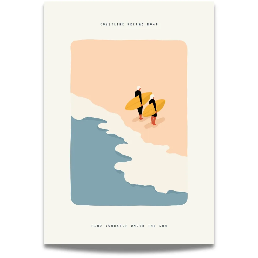 COASTLINE DREAMS No40 - PLAKAT