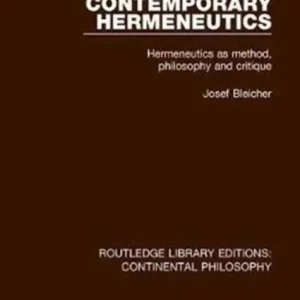 Contemporary Hermeneutics