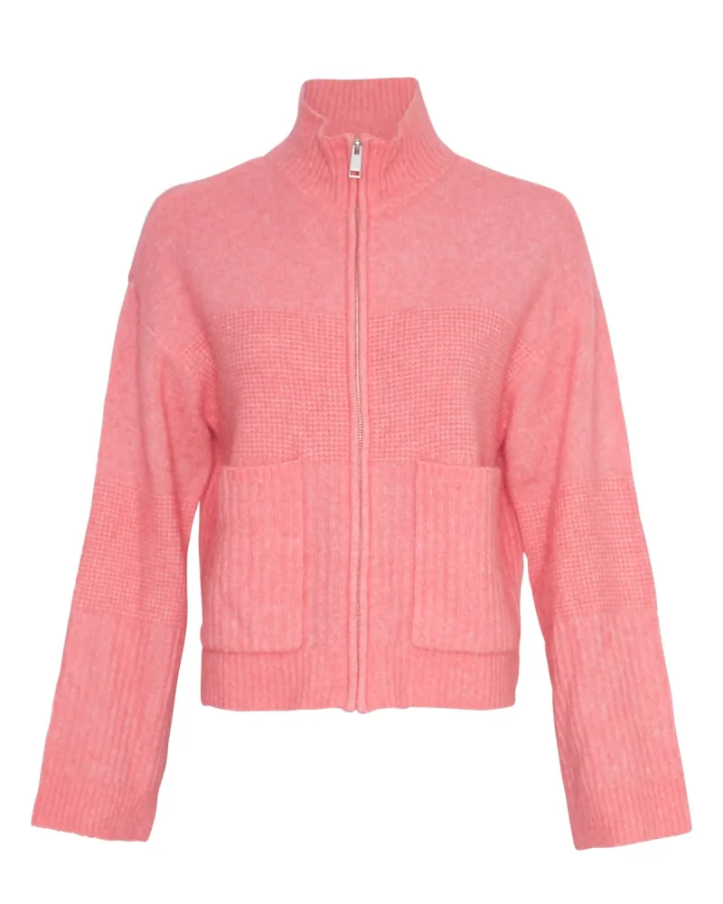 Lediona Hope Cardigan - Bubblegum Melange