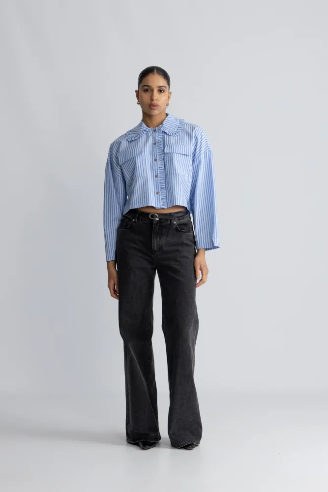 Kendyll Shirt - Blue Stripe - Bilde 2