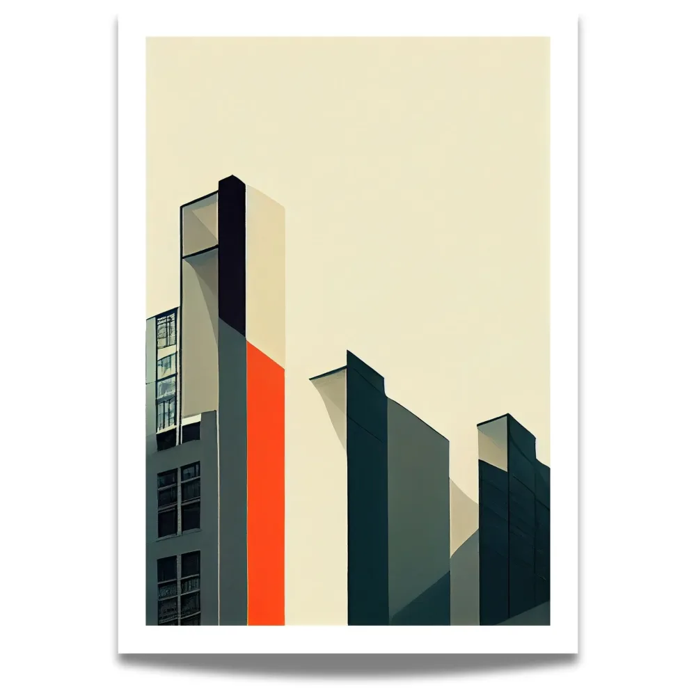 BAUHAUS GEOMETRIC ART No22 – PLAKAT OG LERRET BAUHAUS GEOMETRIC ART No22 – PLAKAT OG LERRET