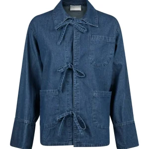 Starlie Denim Shirt – Dark Blue