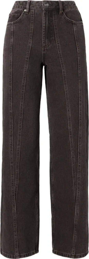 Katia High Rise Wide Jeans - Brown Wash - Bilde 2