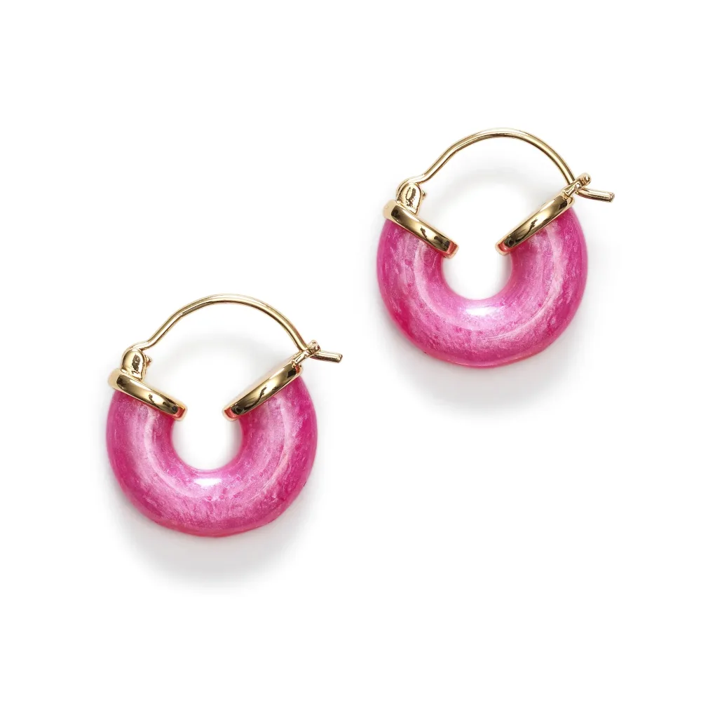 Petit Swell Hoop – Pink Lotus