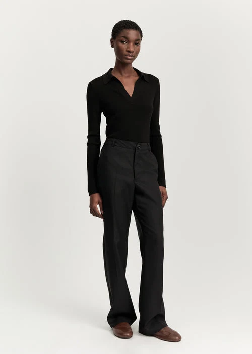 AIAYU - Milo Pant Wool - Black - Bilde 3