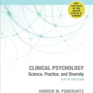 Clinical Psychology – International Student Edition