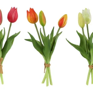 Tulipan bukett 25cm – Velg farge : rød – oransje – hvit Tulipan bukett 25cm – Velg farge : rød – oransje – hvit