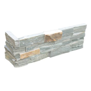 STEINPANEL NORSK STEINMILJØ GRÅ/RUST UTVENDIG HJØRNE STEINPANEL NORSK STEINMILJØ GRÅ/RUST UTVENDIG HJØRNE