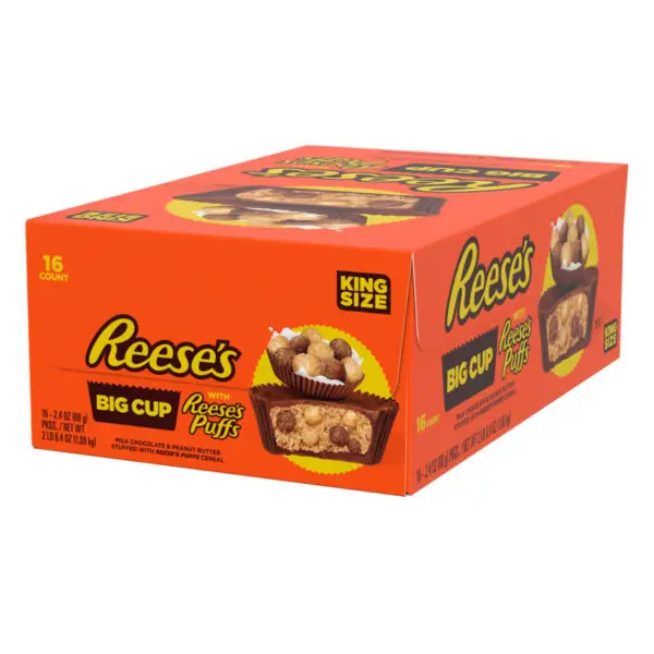 REESE'S BIG CUP WITH REESE'S PUFFS KING SIZE 68g - Bilde 2