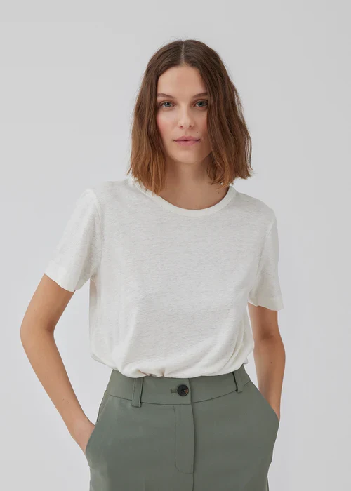 Holt T-Shirt - Soft White - Bilde 2