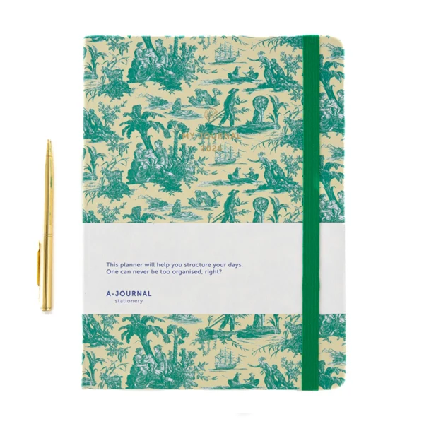 Journal 2026 Toile De Joue Grøn – By A-Journal Collection Journal 2026 Toile De Joue Grøn – By A-Journal Collection