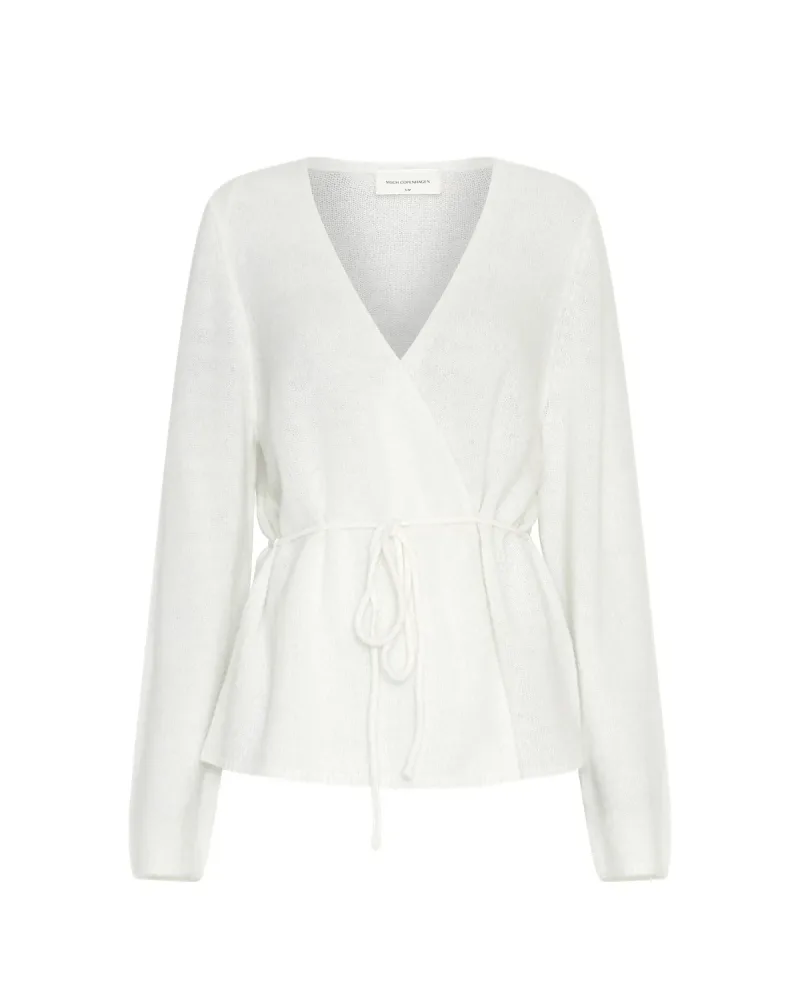 Miabelle Hope Wrap Cardigan - Egret