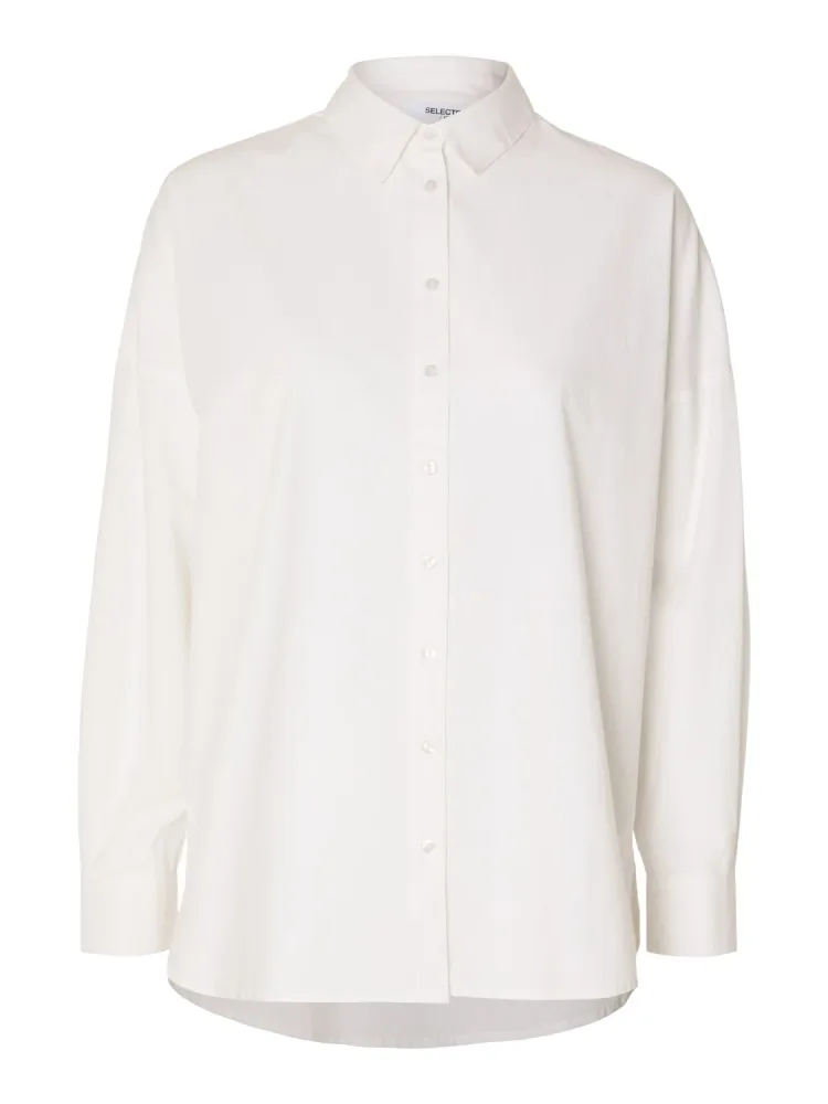 Dina-Sanni Ls Shirt - Bright White