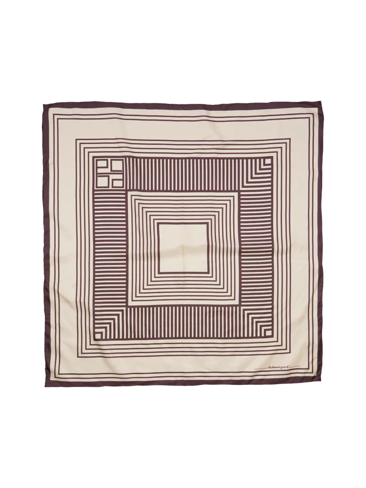 Annie Sia Scarf - Hot Fudge Brown
