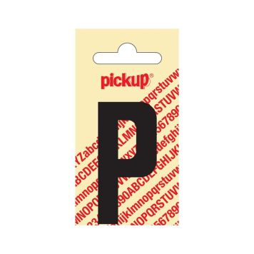 SKILT PICKUP NOBEL 60 MM BOKSTAV P SVART SKILT PICKUP NOBEL 60 MM BOKSTAV P SVART