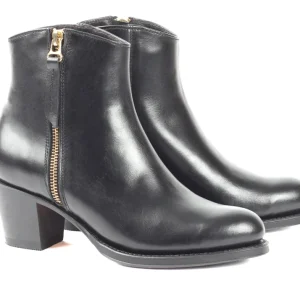 Lady Zip Boots – Box Calf Black Lady Zip Boots – Box Calf Black