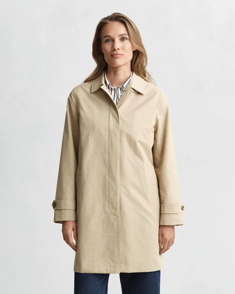 Car Coat - Oat Beige - Bilde 3